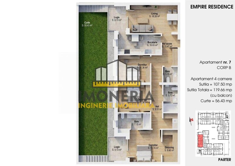 Empire Tornadei 2, 0% comision, 4 camere cu sistem fotovoltaic 6 kw